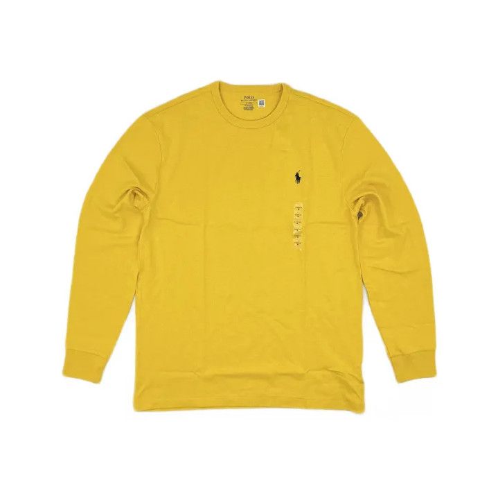 Polo Ralph Lauren Polo Ralph Lauren Solid Logo Embroidered Long-Sleeve T-Shirt Size US M / EU 48-50 / 2 - 2 Thumbnail