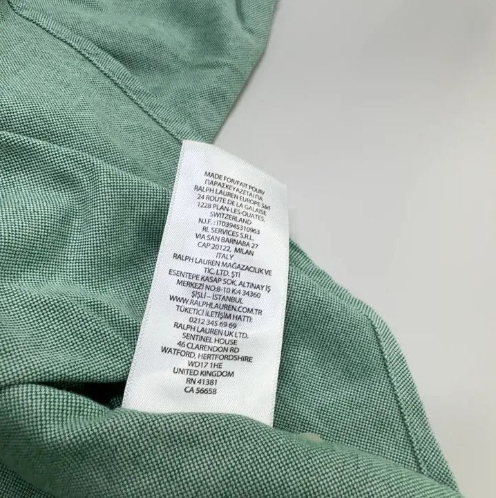 Polo Ralph Lauren Polo Ralph Lauren Green Long Sleeve Button-Up Shirt Size US XL / EU 56 / 4 - 6 Thumbnail