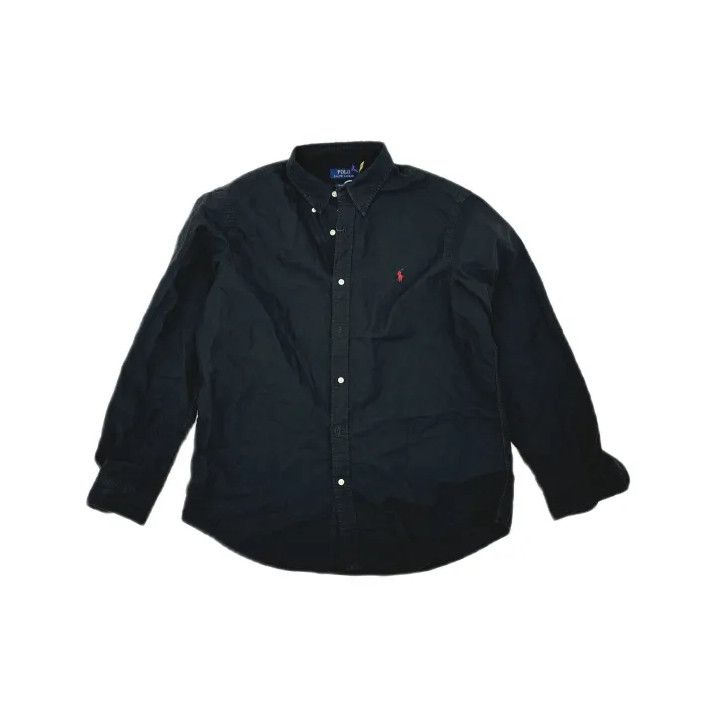 Polo Ralph Lauren Polo Ralph Lauren Classic Logo Embroidery Oxford Long-Sleeve Shirt Size US XL / EU 56 / 4 - 2 Thumbnail