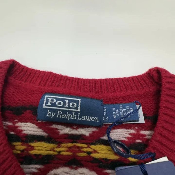 Polo Ralph Lauren Polo Ralph Lauren Logo Embroidered Loose Sweater Size US S / EU 44-46 / 1 - 4 Thumbnail