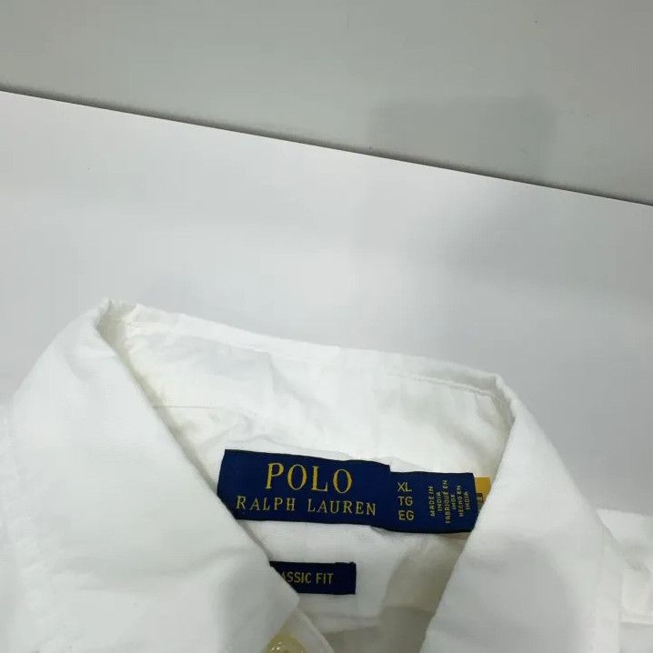 Polo Ralph Lauren Polo Ralph Lauren FW21 Logo Embroidered Oxford Shirt Size US XL / EU 56 / 4 - 6 Thumbnail