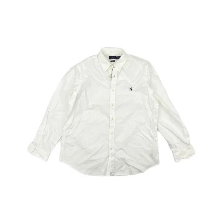 Polo Ralph Lauren Polo Ralph Lauren FW21 Logo Embroidered Oxford Shirt Size US XL / EU 56 / 4 - 2 Thumbnail