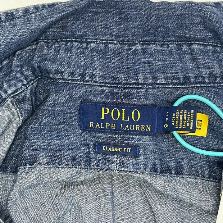 Polo Ralph Lauren Polo Ralph Lauren FW21 Logo Denim Long-Sleeve Shirt Size US S / EU 44-46 / 1 - 2 Thumbnail