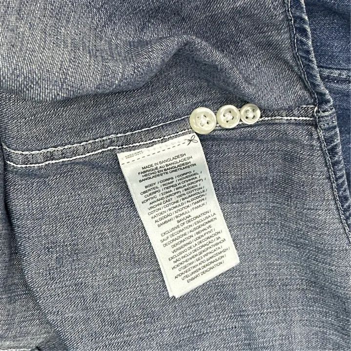 Polo Ralph Lauren Polo Ralph Lauren FW21 Logo Denim Long-Sleeve Shirt Size US S / EU 44-46 / 1 - 4 Thumbnail