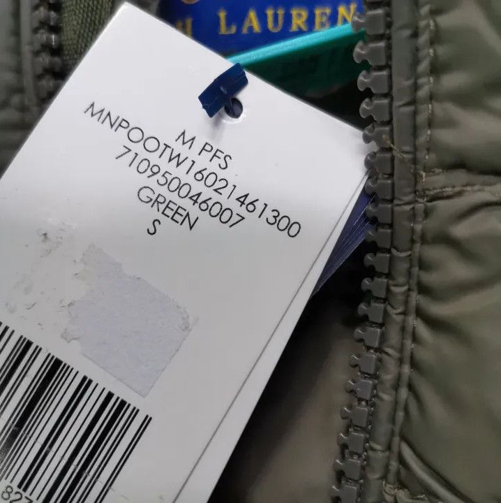 Polo Ralph Lauren Polo Ralph Lauren Men's Stand Collar Zip Logo Jacket Size US S / EU 44-46 / 1 - 2 Thumbnail
