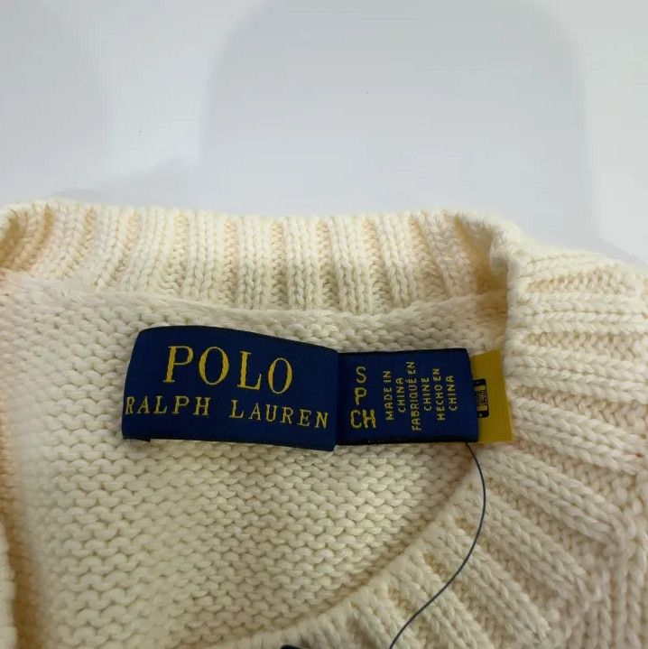 Polo Ralph Lauren Polo Ralph Lauren Solid Casual Knit Sweater Size US S / EU 44-46 / 1 - 4 Thumbnail