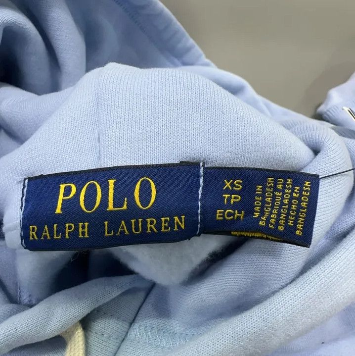 Polo Ralph Lauren Polo Ralph Lauren Men's Fleece Hooded Sweatshirt Size US XS / EU 42 / 0 - 4 Thumbnail