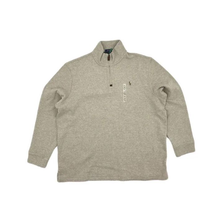 Polo Ralph Lauren Polo Ralph Lauren SS23 Half-Zip Logo Embroidered Sweatshirt Size US XXL / EU 58 / 5 - 2 Thumbnail