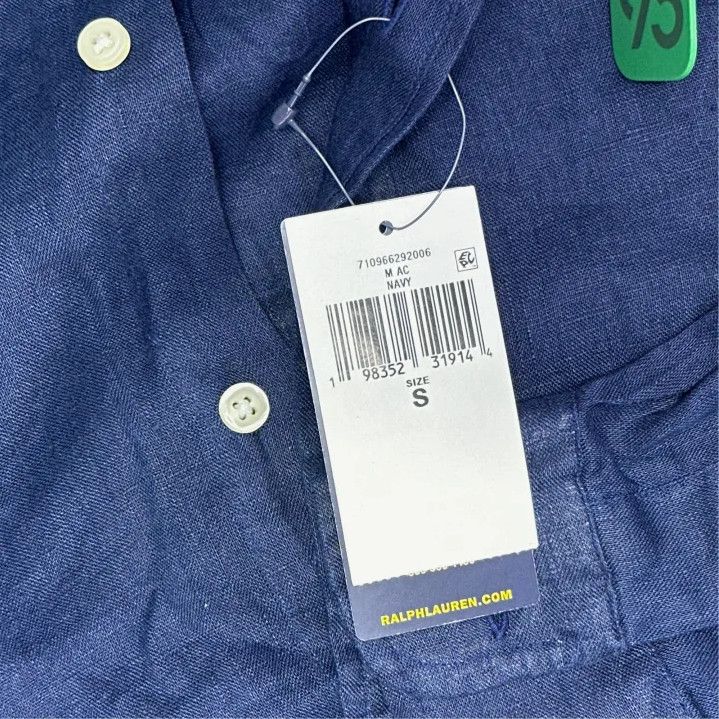 Polo Ralph Lauren Polo Ralph Lauren Solid Logo Embroidered Long-Sleeve Shirt Size US S / EU 44-46 / 1 - 3 Thumbnail