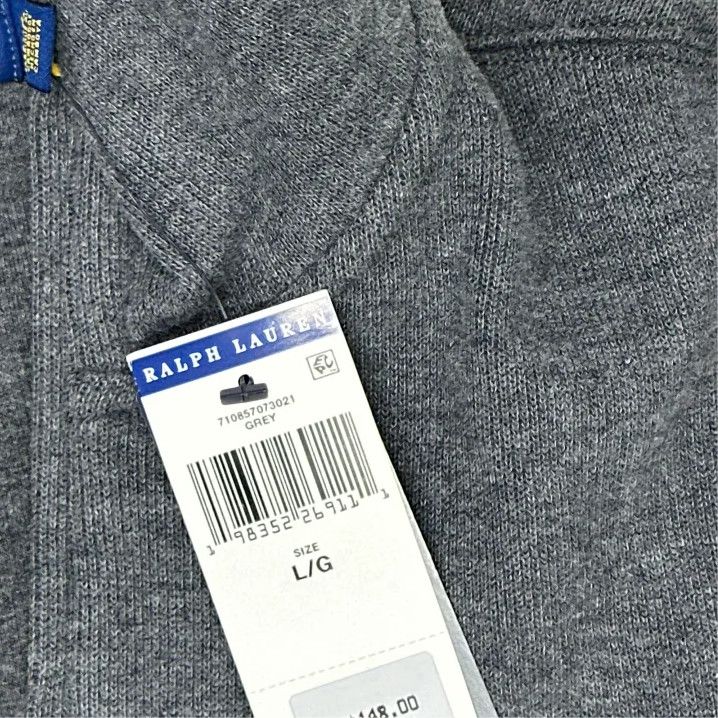 Polo Ralph Lauren Polo Ralph Lauren SS23 Half-Zip Embroidered Sweatshirt Size US L / EU 52-54 / 3 - 3 Thumbnail