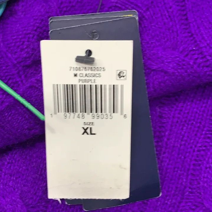 Polo Ralph Lauren Polo Ralph Lauren Men's Purple Logo Crewneck Sweater Size US XL / EU 56 / 4 - 3 Thumbnail
