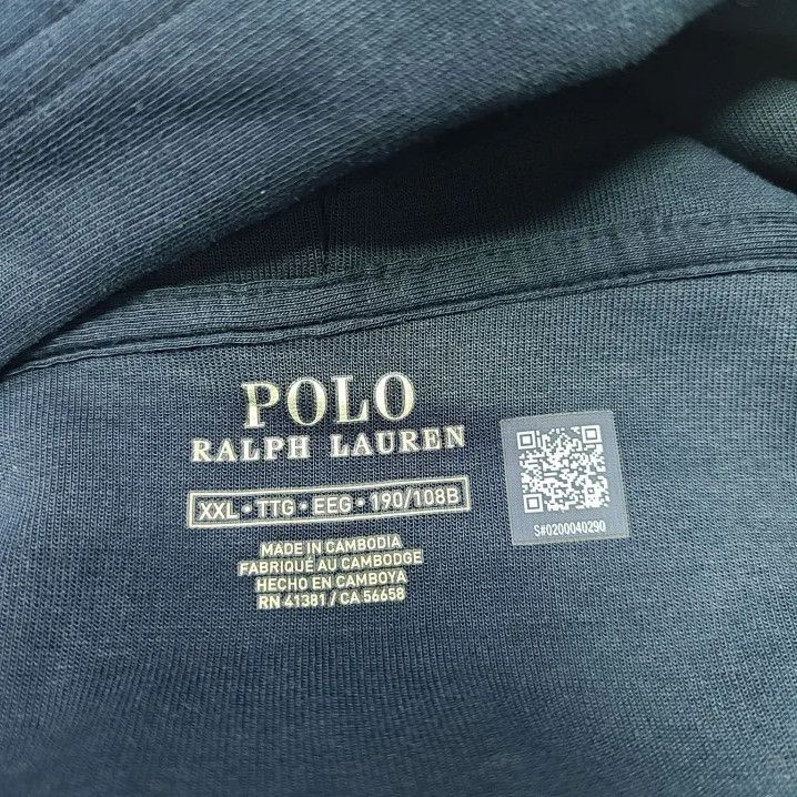 Polo Ralph Lauren Polo Ralph Lauren Men's Solid Zip Hooded Jacket Size US XXL / EU 58 / 5 - 2 Thumbnail