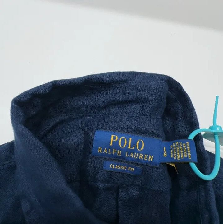 Polo Ralph Lauren Polo Ralph Lauren Logo Lapel Long-Sleeve Shirt Size US L / EU 52-54 / 3 - 2 Thumbnail