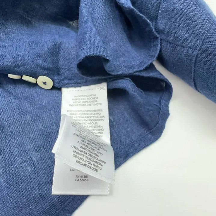 Polo Ralph Lauren Polo Ralph Lauren Men's Logo Collar Button Long-Sleeve Shirt Size US M / EU 48-50 / 2 - 4 Thumbnail