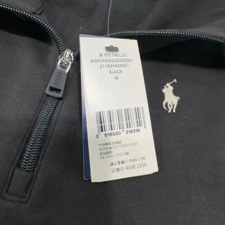 Polo Ralph Lauren Polo Ralph Lauren Solid Embroidered Stand-Collar Jacket Size US M / EU 48-50 / 2 - 6 Thumbnail
