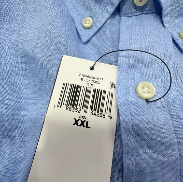 Polo Ralph Lauren Polo Ralph Lauren Men's Blue Logo Button Long-Sleeve Shirt Size US XXL / EU 58 / 5 - 5 Thumbnail
