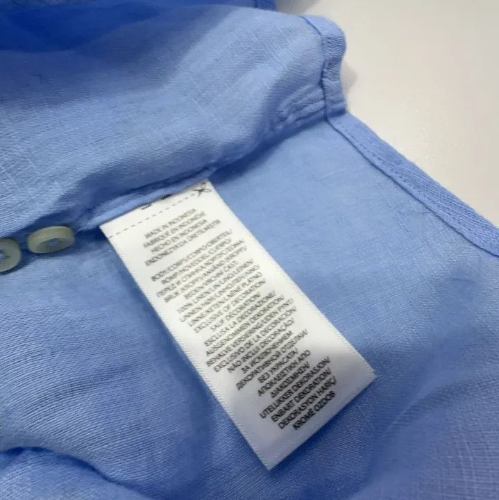 Polo Ralph Lauren Polo Ralph Lauren Men's Blue Logo Button Long-Sleeve Shirt Size US XXL / EU 58 / 5 - 6 Thumbnail