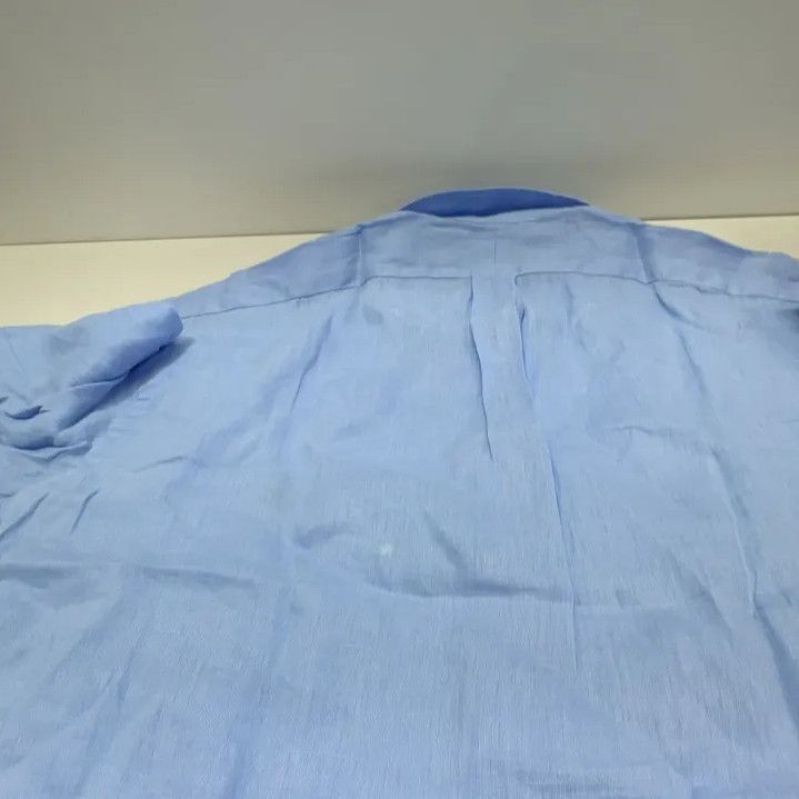 Polo Ralph Lauren Polo Ralph Lauren Men's Blue Logo Button Long-Sleeve Shirt Size US XXL / EU 58 / 5 - 9 Thumbnail