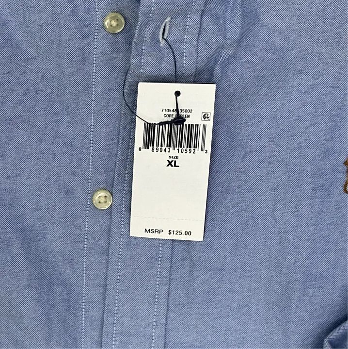 Polo Ralph Lauren Polo Ralph Lauren SS22 Solid Logo Long-Sleeve Shirt Size US XL / EU 56 / 4 - 2 Thumbnail