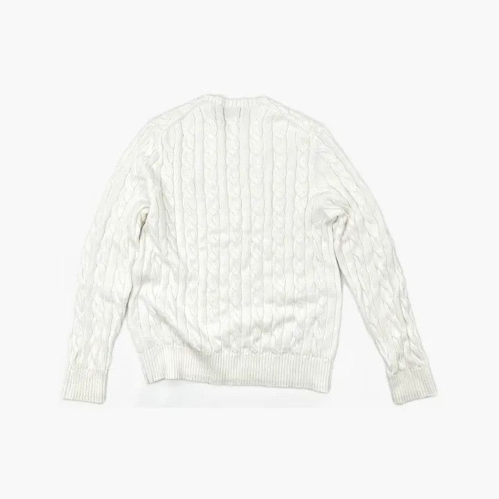 Polo Ralph Lauren Polo Ralph Lauren SS22 Chunky Cable Knit Sweater Size US L / EU 52-54 / 3 - 3 Thumbnail