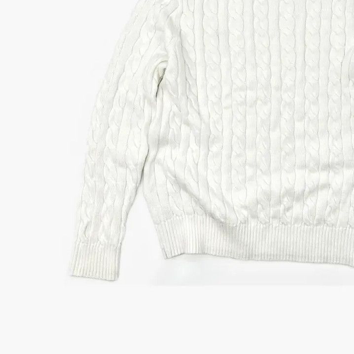 Polo Ralph Lauren Polo Ralph Lauren SS22 Chunky Cable Knit Sweater Size US L / EU 52-54 / 3 - 5 Thumbnail
