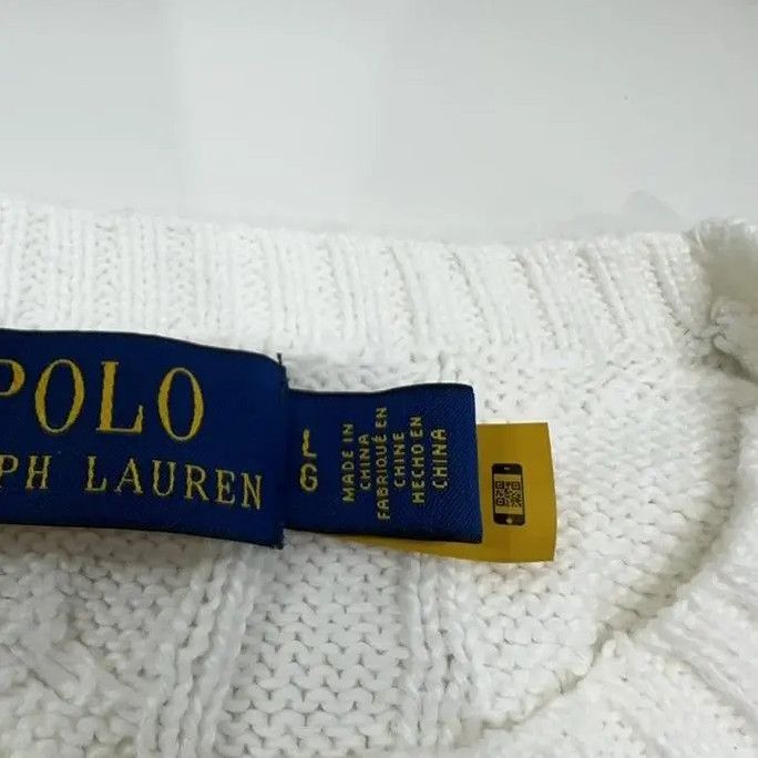 Polo Ralph Lauren Polo Ralph Lauren SS22 Chunky Cable Knit Sweater Size US L / EU 52-54 / 3 - 12 Thumbnail