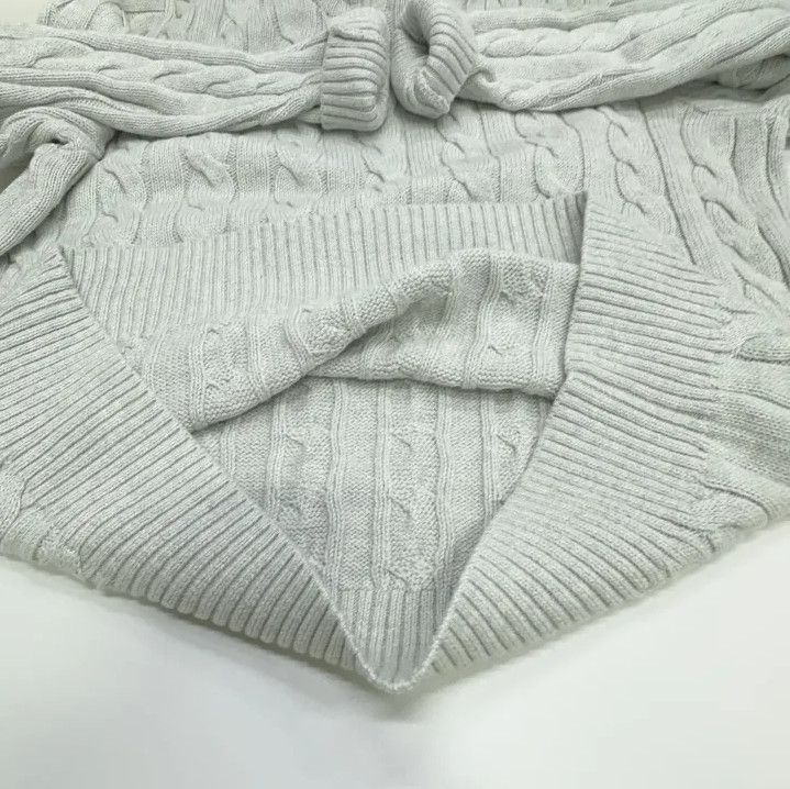Polo Ralph Lauren Polo Ralph Lauren Men's Gray Logo Embroidered Sweater Size US L / EU 52-54 / 3 - 6 Thumbnail