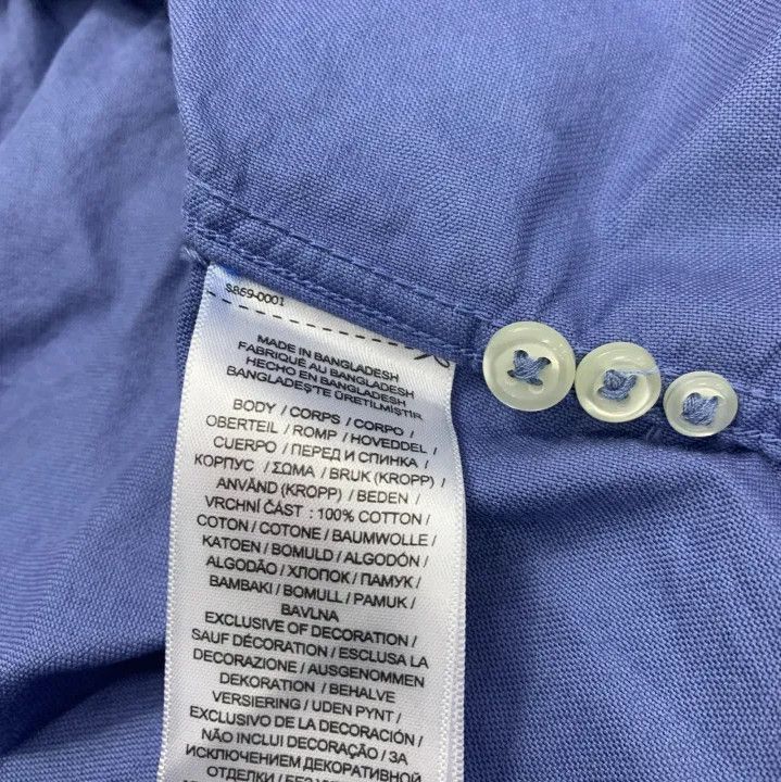 Polo Ralph Lauren Polo Ralph Lauren SS23 Logo Embroidered Oxford Shirt Size US XXL / EU 58 / 5 - 4 Thumbnail