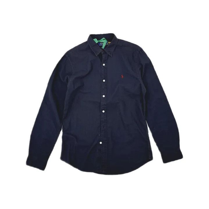 Polo Ralph Lauren Polo Ralph Lauren Logo Embroidered Oxford Long Sleeve Shirt Size US M / EU 48-50 / 2 - 2 Thumbnail