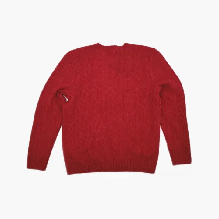 Polo Ralph Lauren Polo Ralph Lauren Men's Red Pony Embroidered Sweater Size US L / EU 52-54 / 3 - 3 Thumbnail