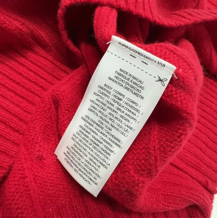 Polo Ralph Lauren Polo Ralph Lauren Men's Red Pony Embroidered Sweater Size US L / EU 52-54 / 3 - 5 Thumbnail