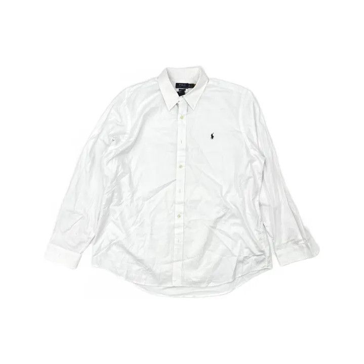 Polo Ralph Lauren Polo Ralph Lauren FW21 Logo Embroidered Oxford Shirt Size US XXL / EU 58 / 5 - 2 Thumbnail