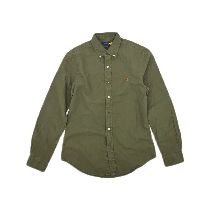 Polo Ralph Lauren Polo Ralph Lauren Logo Embroidered Long Sleeve Shirt Size US S / EU 44-46 / 1 - 2 Thumbnail