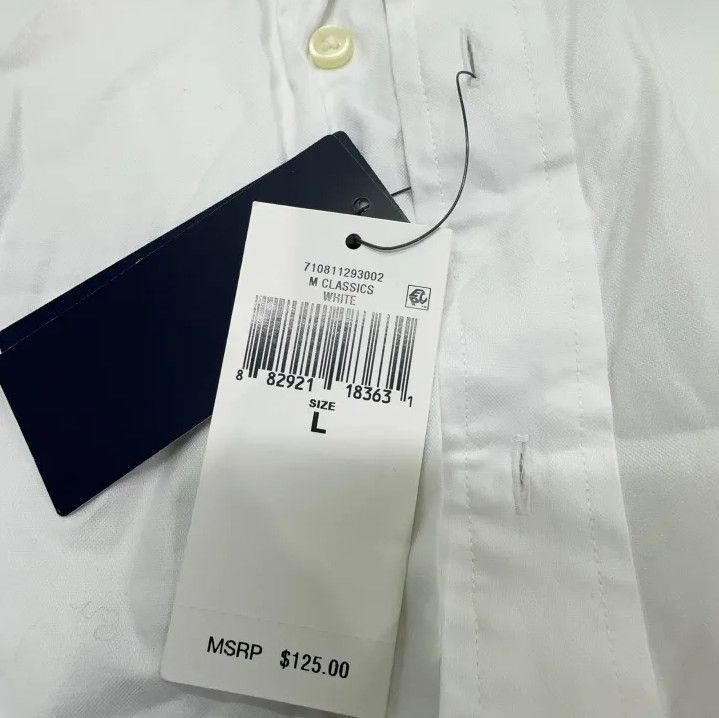 Polo Ralph Lauren Polo Ralph Lauren FW21 Logo Embroidered Oxford Long Sleeve Shirt Size US L / EU 52-54 / 3 - 6 Thumbnail