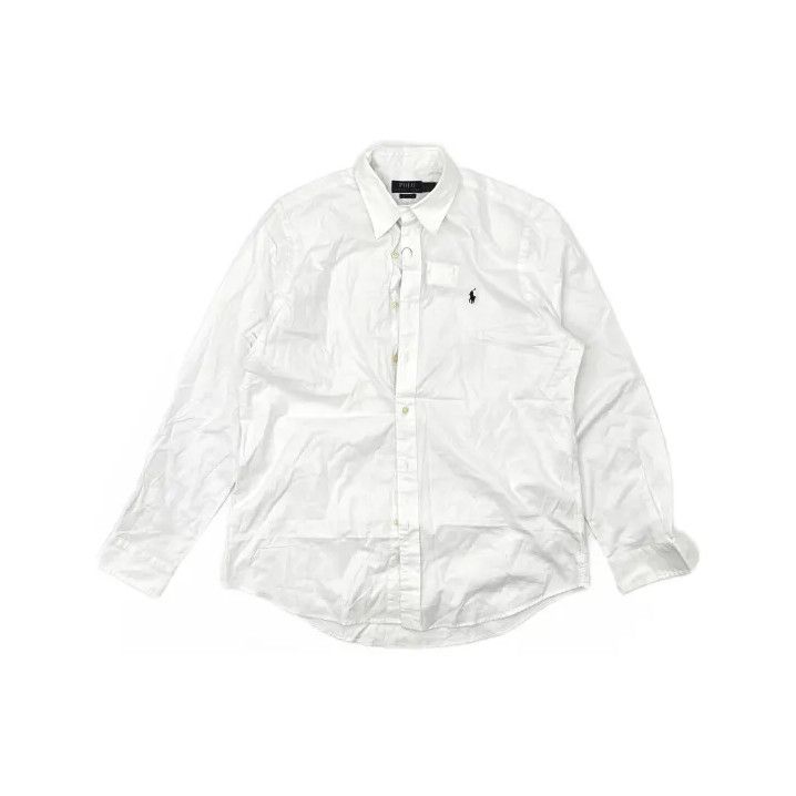 Polo Ralph Lauren Polo Ralph Lauren FW21 Logo Embroidered Oxford Long Sleeve Shirt Size US L / EU 52-54 / 3 - 2 Thumbnail