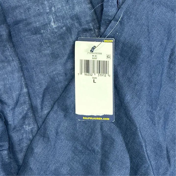 Polo Ralph Lauren Polo Ralph Lauren SS23 Solid Logo Embroidered Long-Sleeve Shirt Size US L / EU 52-54 / 3 - 3 Thumbnail