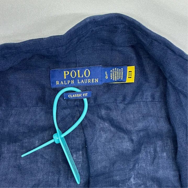 Polo Ralph Lauren Polo Ralph Lauren SS23 Solid Logo Embroidered Long-Sleeve Shirt Size US L / EU 52-54 / 3 - 2 Thumbnail