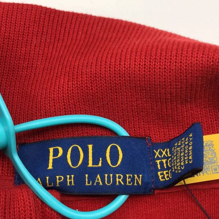 Polo Ralph Lauren Polo Ralph Lauren Solid Half-Zip Logo Embroidered Sweatshirt Size US XXL / EU 58 / 5 - 2 Thumbnail