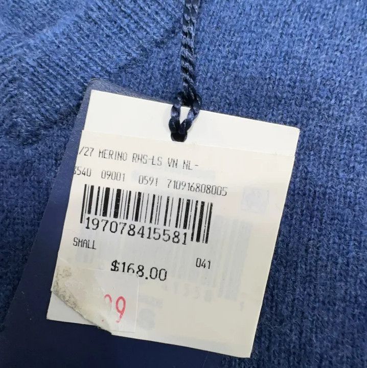 Polo Ralph Lauren Polo Ralph Lauren Men's Blue Casual Knit Sweater Size US S / EU 44-46 / 1 - 5 Thumbnail