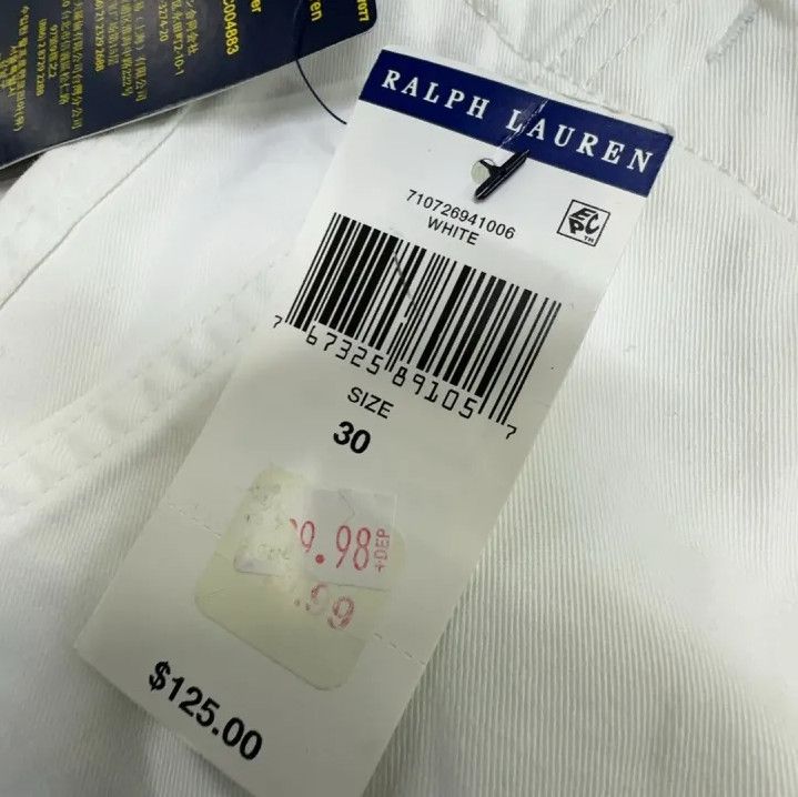 Polo Ralph Lauren Polo Ralph Lauren Men's Solid Logo Zip Pocket Shorts Size US 30 / EU 46 - 4 Thumbnail