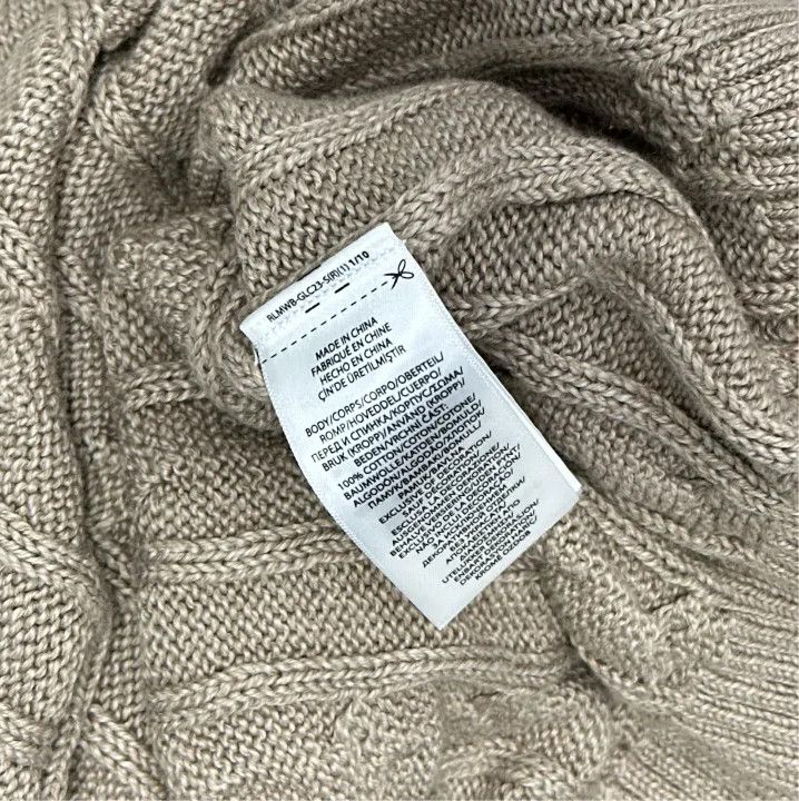 Polo Ralph Lauren Polo Ralph Lauren Men's Cable Knit Long-Sleeve Sweater Size US L / EU 52-54 / 3 - 4 Thumbnail