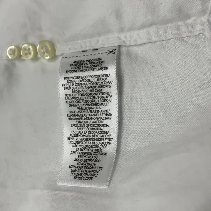 Polo Ralph Lauren Polo Ralph Lauren Logo Embroidered Oxford Long-Sleeve Shirt Size US XXL / EU 58 / 5 - 4 Thumbnail