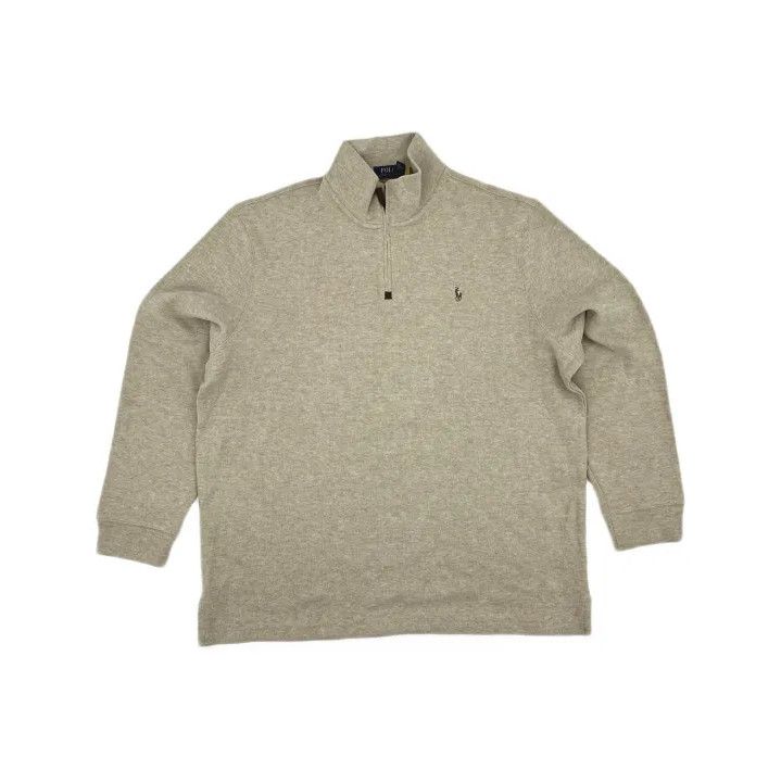 Polo Ralph Lauren Polo Ralph Lauren Classic Half-Zip Logo Sweatshirt Men's Size US XXL / EU 58 / 5 - 2 Thumbnail
