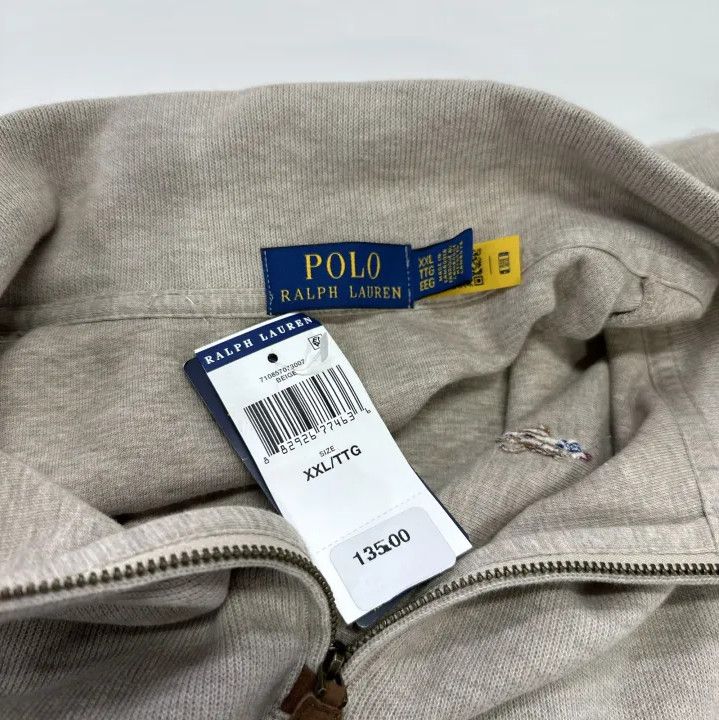 Polo Ralph Lauren Polo Ralph Lauren Classic Half-Zip Logo Sweatshirt Men's Size US XXL / EU 58 / 5 - 4 Thumbnail
