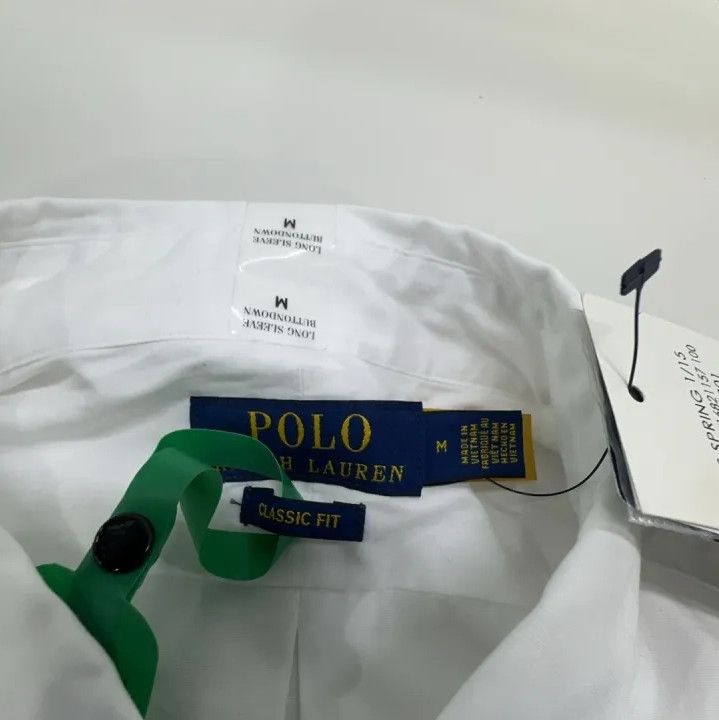 Polo Ralph Lauren Polo Ralph Lauren FW21 Logo Embroidered Oxford Long-Sleeve Shirt Size US M / EU 48-50 / 2 - 4 Thumbnail