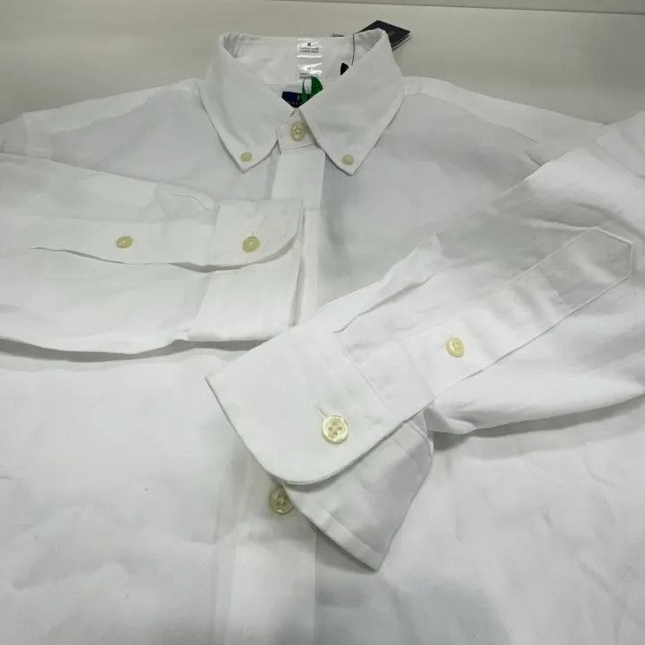 Polo Ralph Lauren Polo Ralph Lauren FW21 Logo Embroidered Oxford Long-Sleeve Shirt Size US M / EU 48-50 / 2 - 8 Thumbnail