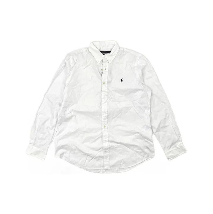 Polo Ralph Lauren Polo Ralph Lauren FW21 Logo Embroidered Oxford Shirt Size US L / EU 52-54 / 3 - 2 Thumbnail
