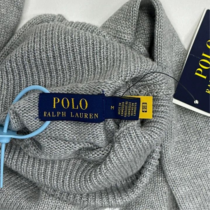 Polo Ralph Lauren Polo Ralph Lauren Solid Pony Embroidery Turtleneck Knit Sweater Size US M / EU 48-50 / 2 - 4 Thumbnail