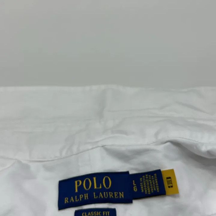 Polo Ralph Lauren Polo Ralph Lauren FW21 Logo Embroidered Oxford Shirt Size US L / EU 52-54 / 3 - 5 Thumbnail
