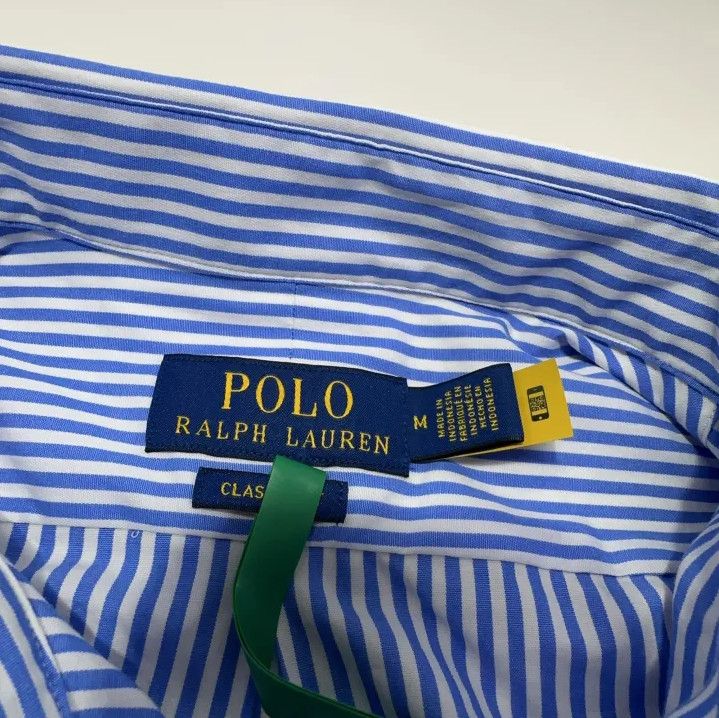 Polo Ralph Lauren Polo Ralph Lauren Striped Logo Long-Sleeve Shirt Size US M / EU 48-50 / 2 - 6 Thumbnail